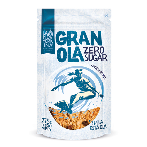 La Newyorkina Granola Born 2 run Zero azúcar